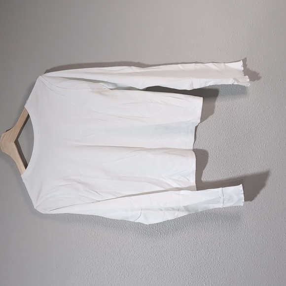 NWT Outdoor Voices ribbed white long sleeve XXL SuperForm - Picture 4 of 4